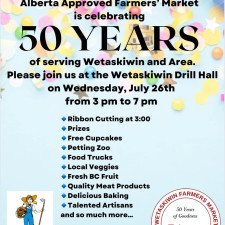 Wetaskawin 50th