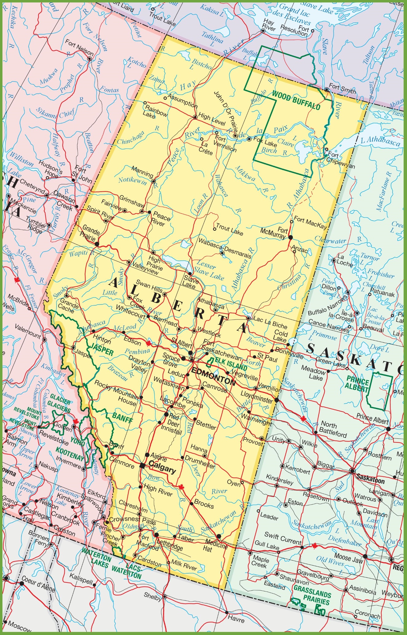 map for alberta        <h3 class=